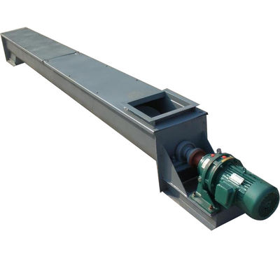 Carbon Steel Stainless Steel Shaft Screw Conveyor U Type Less Dry Powder Stone Sludge