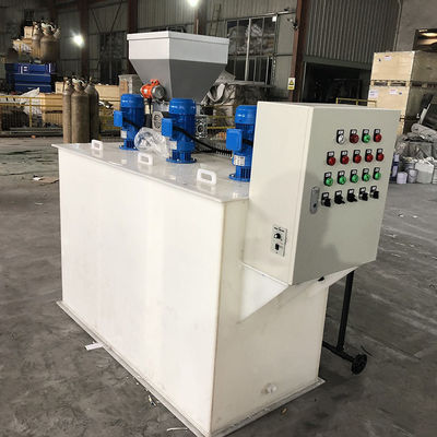 500L/H Three Box Integrated PAM Dry Powder Automatic Dosing Device Sewage Treatment