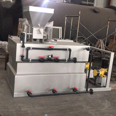 500L/H Three Box Integrated PAM Dry Powder Automatic Dosing Device Sewage Treatment