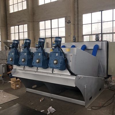 Corrosion-Resistant Stainless Steel Spiral Sludge Dewaterer | 5 m³/H for Aquaculture