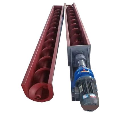 3m3/H U Type Carbon Steel Shaftless Screw Conveyor Feed Sludge Shaft Spiral Conveyor