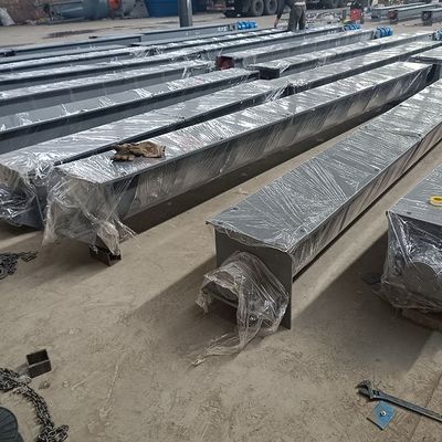 3m3/H U Type Carbon Steel Shaftless Screw Conveyor Feed Sludge Shaft Spiral Conveyor