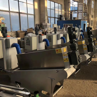50m3/H Screw Press Sludge Dewatering Machine for Chemical Plant