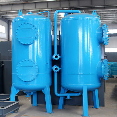 Industrial Multi Media Activated Carbon Quartz Sand Filter Fully Automatic