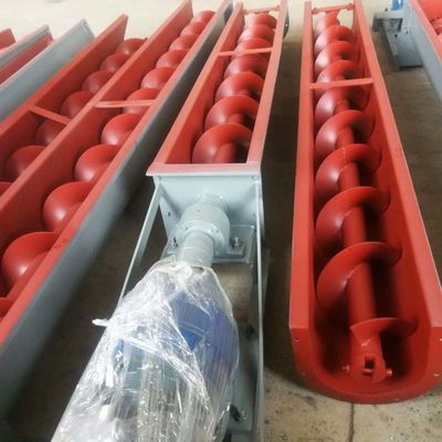 304 Stainless Steel Sludge Screw Conveyor U Shaped