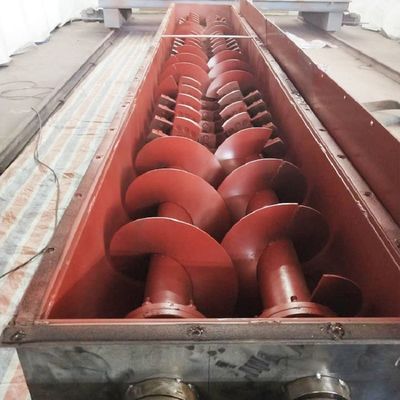 304 Stainless Steel Sludge Screw Conveyor U Shaped