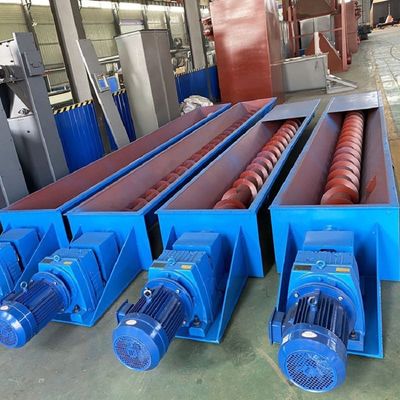 304 Stainless Steel Sludge Screw Conveyor U Shaped