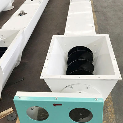 1-40m Shaftless Screw Conveyor Auger Screw  Conveyor For Oil Waste Sludge Conveying