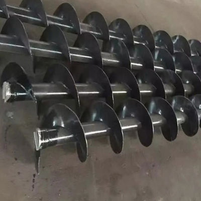 1~100m Length Automated Carbon Steel Shaftless Screw Conveyor For Cement Grain Powder