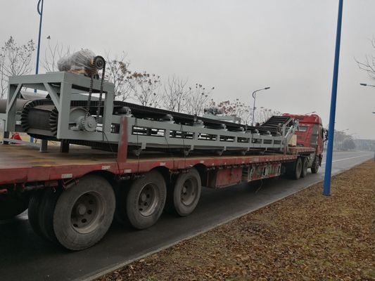 Water Treatment Screw Belt Conveyor , ISO Stainless Steel Screw Conveyor