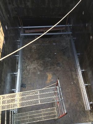 4.5m Travelling Bridge Sludge Scraper Non Metallic Chain Plate Scraping Material