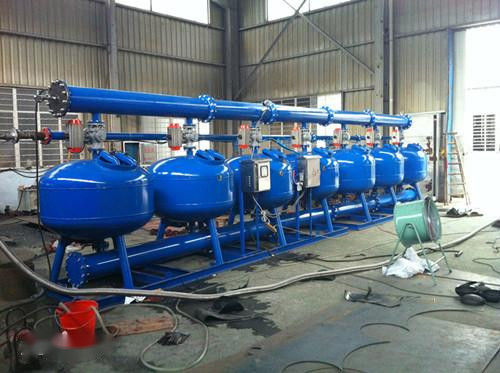 Industrial Carbon Steel Sand Filtration System
