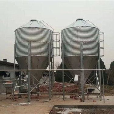 10Kw Bulk Storage Silos , Sewage Treatment Lime Dosing System
