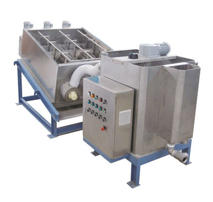 Three Motor 300 Stacked Screw Sludge Dewatering Machine Industrial Grade