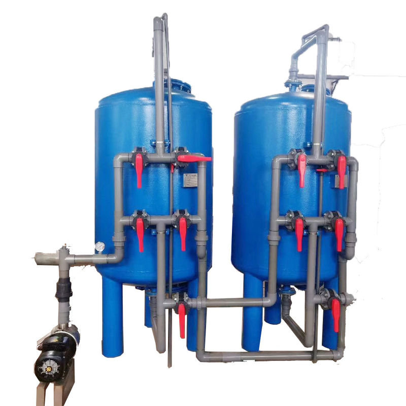 Automatic Carbon Steel Quartz Sand Filter Activated Carbon Manganese Shallow Sand