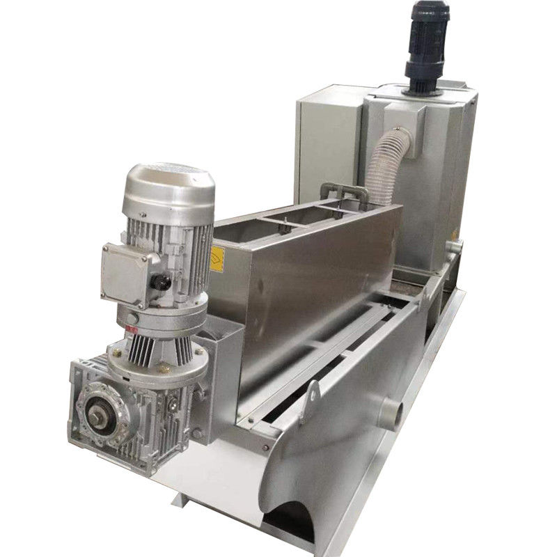 1-2500kgs/H Volute Sludge Dehydrator Multi Disk Screw Press Sludge Dewatering Machine