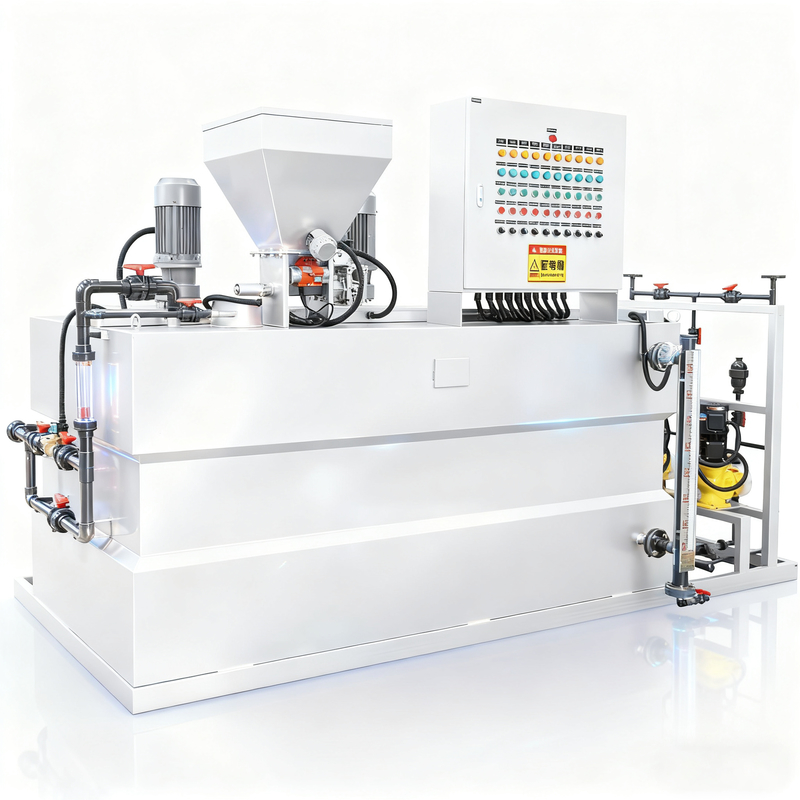 3000L/H Automatic Dosing System SS for Printing Dyeing Wastewater Treatment