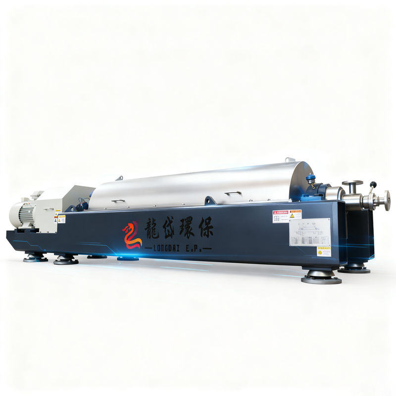 Bowl Depending On Model Decanter Separation Centrifuge For Drilling Mud Separation