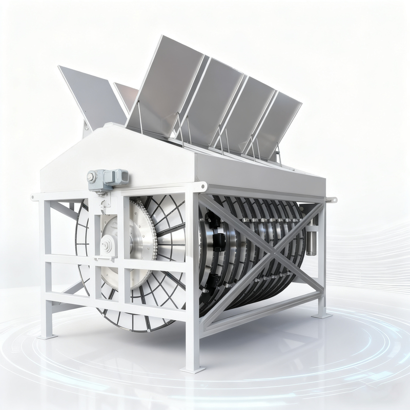 Industrial Filtration System Rotary Disc Filter For Liquid Filtration And Solid Separation Processes