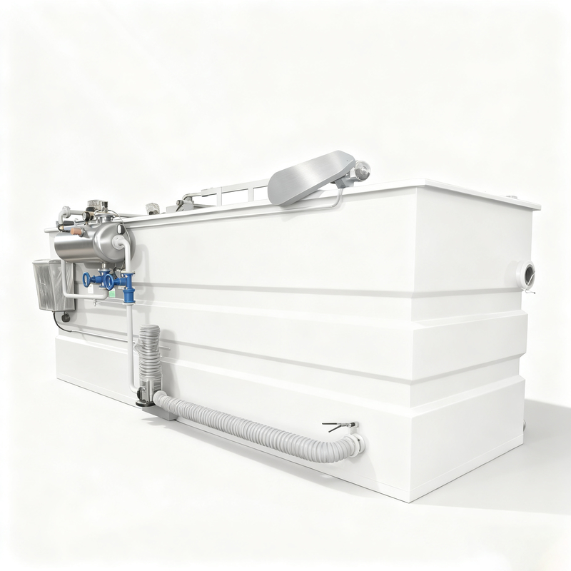 1000L-4000L Dissolved Air Flotation Machine For Meat Processing Wastewater Treatment