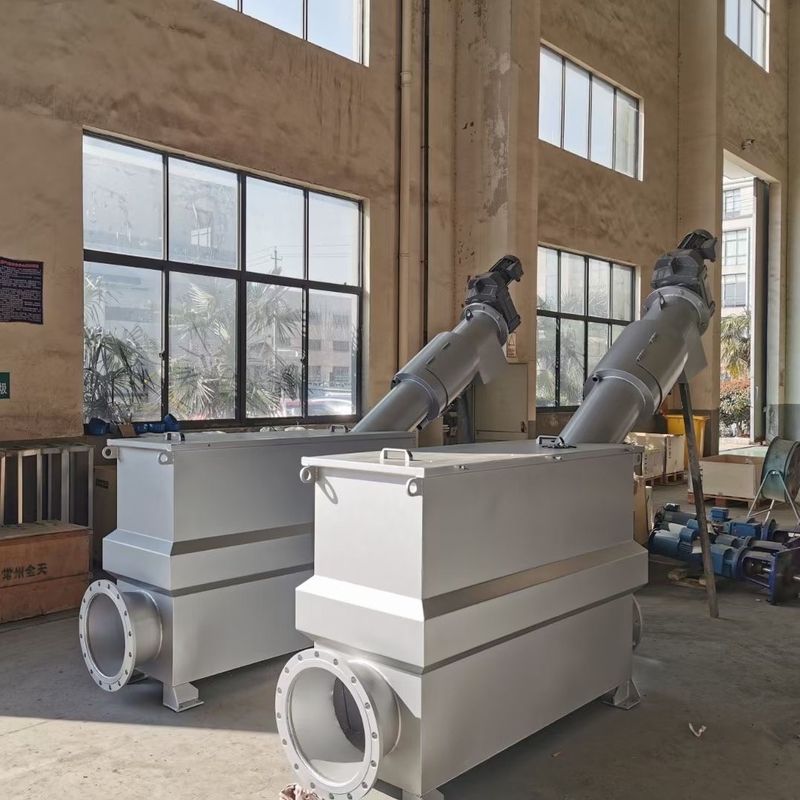 Grey Wastewater Treatment Tank , Micro Rotary Drum Filter