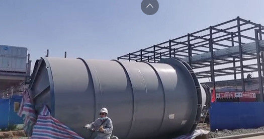 5.6m Lime Storage & Dosing System: Stainless Steel Construction for Corrosive Environments