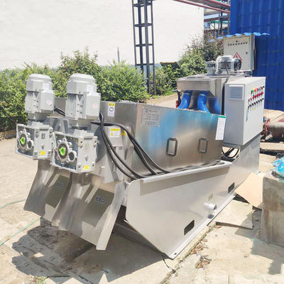 Stainless Steel Automatic Spiral Press Dewatering Machine
