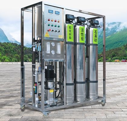Automatic Deionized RO Pure Water Purifier Soft Water Equipment 500l/H Water treatment equipment