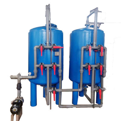 Automatic Carbon Steel Quartz Sand Filter Activated Carbon Manganese Shallow Sand