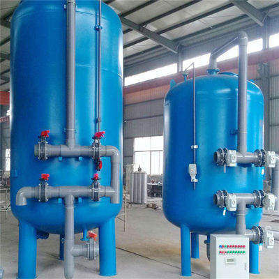 Automatic Carbon Steel Quartz Sand Filter Activated Carbon Manganese Shallow Sand