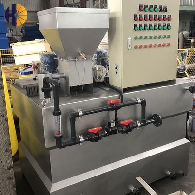 SS304 Automatic PAM Integrated Dosing System 1000l/H Wastewater Treatment