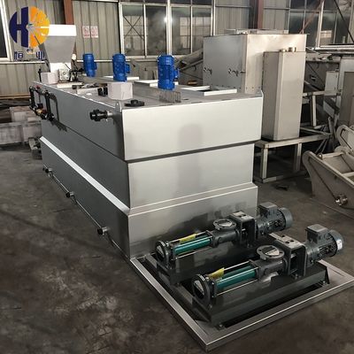 SS304 Automatic PAM Integrated Dosing System 1000l/H Wastewater Treatment