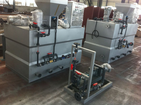 SS304 Automatic PAM Integrated Dosing System 1000l/H Wastewater Treatment