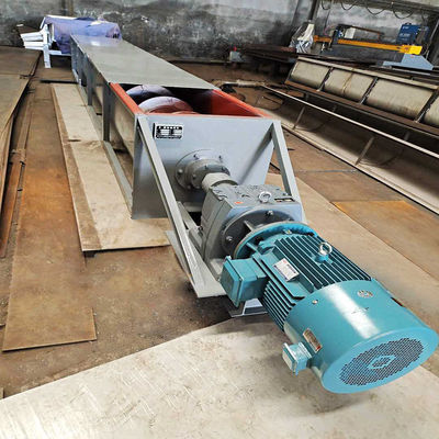 Industrial Shaftless Sludge Screw Conveyor Feeding Machine SS304 U Groove