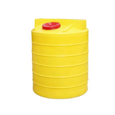 200L PE Flat Bottom Plastic Mixing Bucket PAM Dissolving Sewage Treatment Reagent Dosing