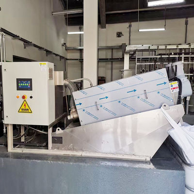 304 Stainless Steel Volute Sludge Dewatering Machine Screw Press Industrial Automatic