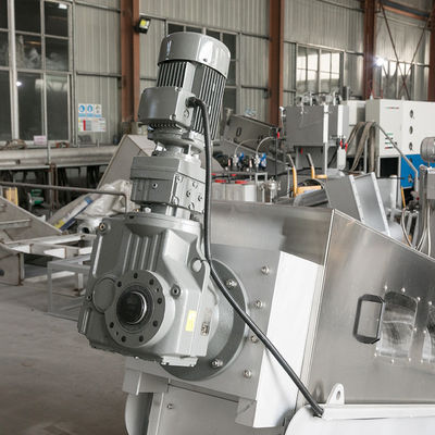 304 Stainless Steel Volute Sludge Dewatering Machine Screw Press Industrial Automatic