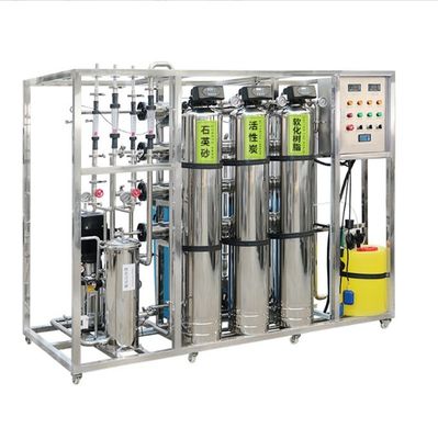 Pure Water Reverse Osmosis Water Treatment Equipment Integrated Automatic 2t/H
