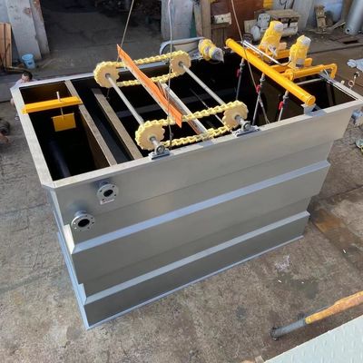 Stainless Steel Horizontal Flow DAF Dissolved Air Flotation Machine Integrated 50m3/H