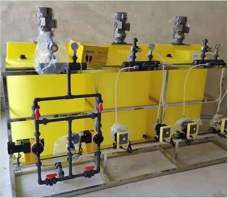 1000L/H PE Pac Pam Flocculant Automatic Dosing Machine Slow Release Dissolving