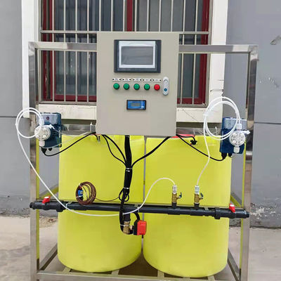 1000L/H PE Pac Pam Flocculant Automatic Dosing Machine Slow Release Dissolving