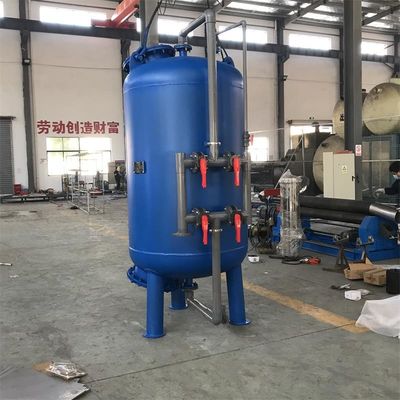 Shallow Quartz Sand Activated Carbon Stainless Steel Filter Automatic Backwashing