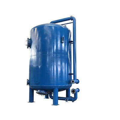 Shallow Quartz Sand Activated Carbon Stainless Steel Filter Automatic Backwashing