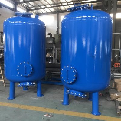 Shallow Quartz Sand Activated Carbon Stainless Steel Filter Automatic Backwashing