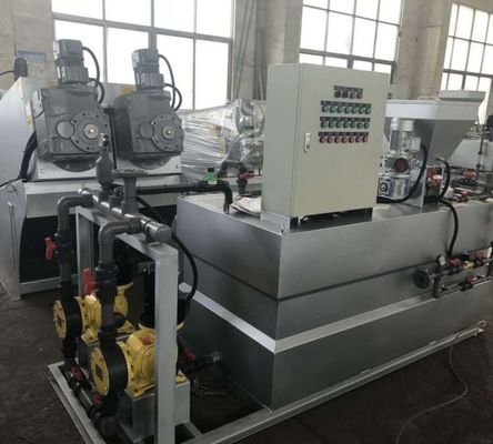 2000L/H PAM Automatic Dosing System Chloride Flocculant Acid Base Dosing Equipment