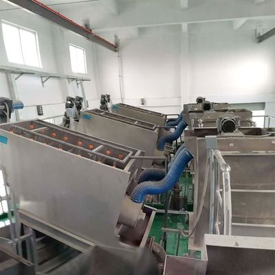 15m3/H Spiral Sludge Dewatering Machine Food Factory Sludge Dewatering Equipment