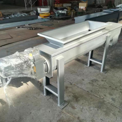10t/H Shaftless Screw Conveyor 304 Stainless Steel Sludge And Cinder Conveying Equipment