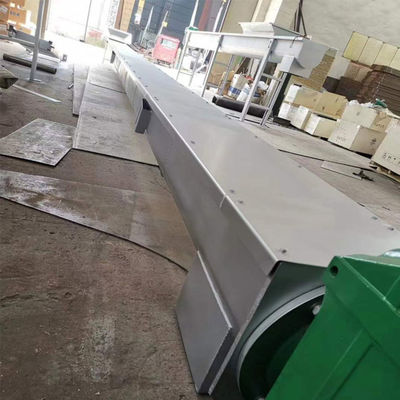 10t/H Shaftless Screw Conveyor 304 Stainless Steel Sludge And Cinder Conveying Equipment