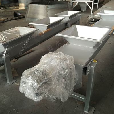 10t/H Shaftless Screw Conveyor 304 Stainless Steel Sludge And Cinder Conveying Equipment
