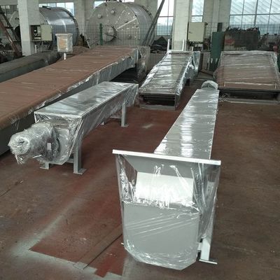 10t/H Shaftless Screw Conveyor 304 Stainless Steel Sludge And Cinder Conveying Equipment